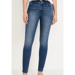 Old Navy High-Waisted Wow Super-Skinny Jeans Size 4 NWT